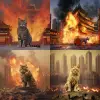 1：猫2：火3：北京