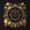 Classic, timeless, and luxurious beauty logo design with graceful and refined typography and elegant floral vector hd on gold RGB background::2 --q 2 --v 5