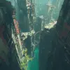 Crumbling City, unreal engine, greg rutkowski, loish, rhads, beeple, makoto shinkai and lois van baarle, ilya kuvshinov, rossdraws, tom bagshaw, alphonse mucha, global illumination, detailed and intri