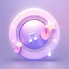 An icon design, 3D, Music icon, Vibrant, Soft light, Calming feeling, Pastel colors, Harmonious colors, Muted colors, Subtle, Neal Adams, clean and neutral background::2 --q 2 --niji 5