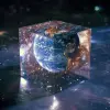 地球在无限的太空中是立方体的--原始风格--v6