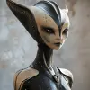 3D渲染外星女人