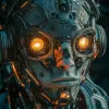 全身机器人|全身像|详细面孔|对称|蒸汽朋克|赛博朋克|cyborg|错综复杂的细节|按比例|超写实|电影灯光|数字艺术|概念艺术|mdjrny-v4风格