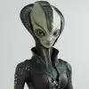 3D渲染外星女人