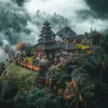 Beautiful nature of Bali island, rich details, perfect composition, high quality, high-definition, 8K