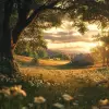 乡村场景。世界上最美丽的图像，生动、美丽，Artstation上的热门图像，8 K艺术摄影，真实感，戏剧性的立体电影完美光线，屡获殊荣的照片，杰作，建立镜头