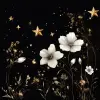 花、星、金飞翔