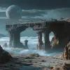 外星机械、外星废墟、科幻小说、科学前哨、系外行星 