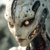 3D渲染外星女人