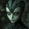 3D渲染外星女人