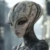 3D渲染外星女人