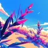 充满活力的场景，Punchy Vector --ar 3：2 --niji 6