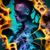 https://s.mj.run/KSO-NIXwiFY未来派的人、齿轮、电线、电缆、飞溅、霓虹背景、史诗构图、错综复杂的细节--ar 2：3 --v 4