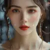 韩国美女，亚洲美女标准风格，Kdrama --ar 1：2 --styleston 750 --v 6