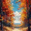 impressionist painting on canvas of Provence, in the style of impressionist masters, warm colors, delicate brushstrokes --ar 1:2 --stylize 750