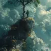 超现实主义简单--ar 1：2 --styleum 750 --v 6