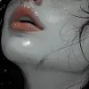 an illustration of a girl with a face in dark black and white, in the style of detailed comic book art, anime aesthetic, blink-and-you-miss-it detail, pulp comics, heavy chiaroscuro, loose gestures, d