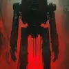 电影、高分辨率、坦率镜头、黑暗毁灭的世界、红色、深雾、形状奇怪的机器人、照片现实主义、阴郁的环境、光感光、大胆的阴影、强烈的亮点、HDRI、垃圾、生锈的、科幻、Tsutomu Nihei、责怪、灰尘、红色火焰、超细节、32 K UHD、许多细节--没有侧面视图、剪裁-混乱1.2 --ar 9：16 -风格原始--stylege 700
