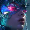 变形、外星时尚社论、前卫超未来主义超现实时尚、极端细节、真实感、8 k、高渲染--v 6.0 --ar 9：16