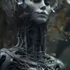 银色制成的琴弦结构，包围着硅胶半透明人形生物：：195大镜头：：75全景：：75黑白：：50一瞥红色：：25一瞥绿色：23大气：：22错综复杂的精美装饰：：80电影：80超现实主义：：100单方向光：：45焦散：：30银翼杀手：：5 David Lynch灵感：：4 Terry Gilliam灵感：：8 Luis Bunuel灵感：：11 Jean Jeunet灵感：：9 crystalcore：