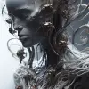 银色制成的琴弦结构，包围着硅胶半透明人形生物：：195大镜头：：75全景：：75黑白：：50一瞥红色：：25一瞥绿色：23大气：：22错综复杂的精美装饰：：80电影：80超现实主义：：100单方向光：：45焦散：：30银翼杀手：：5 David Lynch灵感：：4 Terry Gilliam灵感：：8 Luis Bunuel灵感：：11 Jean Jeunet灵感：：9 crystalcore：