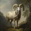 罗伯特·s·以超凡脱俗的插图风格，用一个角撞倒一匹站立的马。Duncanson，酷儿学术界，放大装饰，olafur eliasson，18世纪，高分辨率--v 5.2 --ar 3：4
