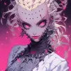 芭比电影Margot Robbie hellraiser针头粉色--ar 4：5 --s 750 --niji 5