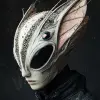 变形、外星时尚社论、前卫超未来主义超现实时尚、极致细节、逼真感--ar 4：5 --s 250